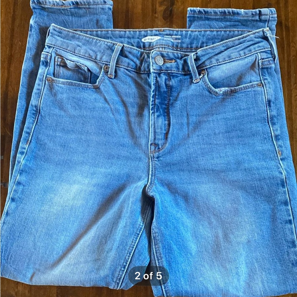 Old Navy Blue Denim Mom Jeans Size 10